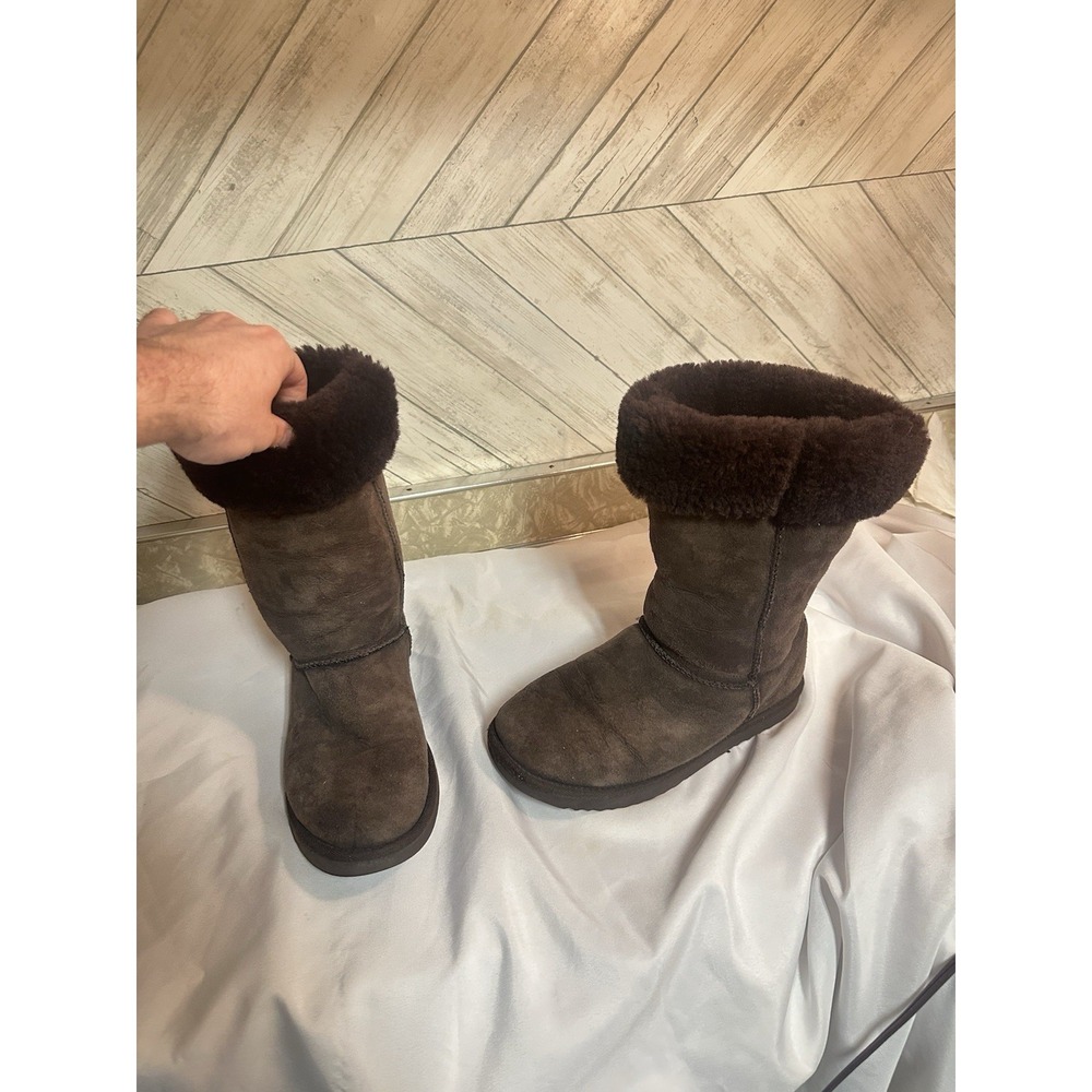 Brown Ugg Australia Tall Boot Size 8
